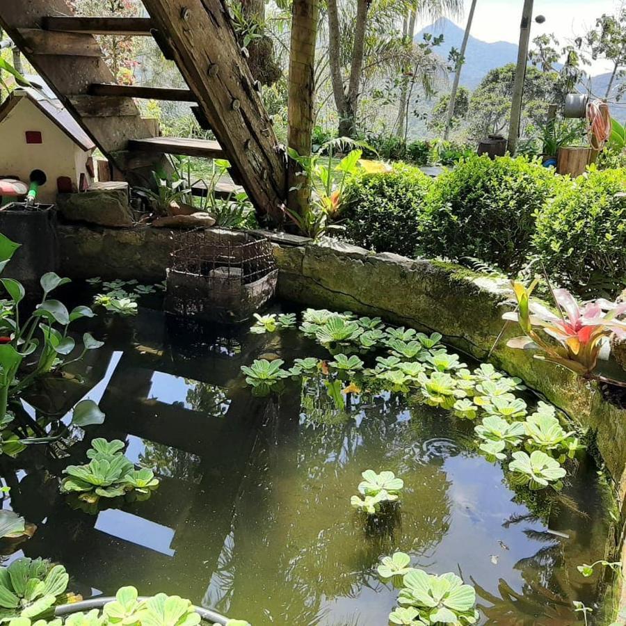 Villa Chalé Pakere Belavista - mirante deslumbrante para vale e montanhas, wi-fi, sauna e piscina à Lumiar Extérieur photo